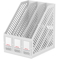 Вертикальный накопитель  3 секции ErichKrause Classic белый арт.55576 (Ст.1)