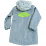 Куртка осенняя для девочки (Аврора) арт.Николь размерный ряд 32/128-44/164 цвет серебро