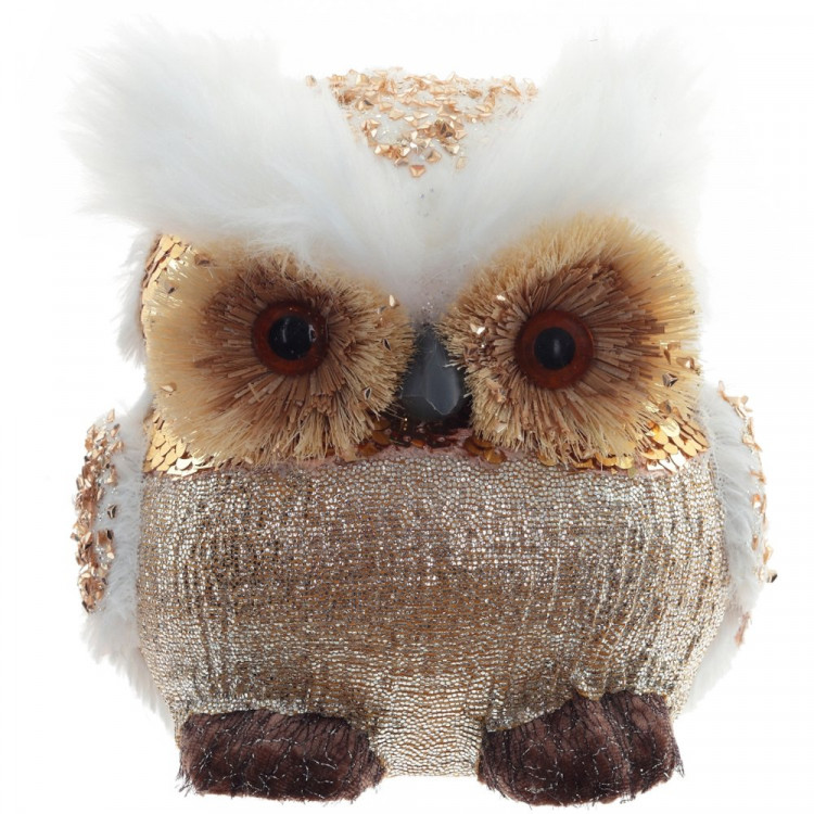 Игрушка декор. "Сова" 14см арт.761639