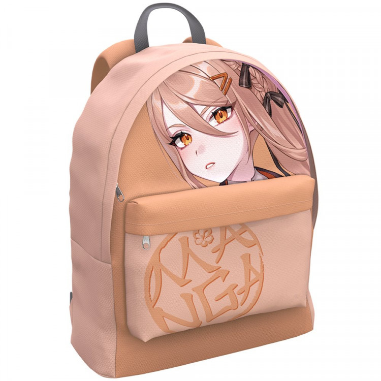 Рюкзак для девочек (ErichKrause) EasyLine Manga Beige бежевый 29x39x13 см арт.60988