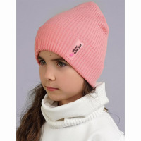 Шапка демисезонная для девочки (CLEVER) арт.544054вн размер 52-54 цвет розовый