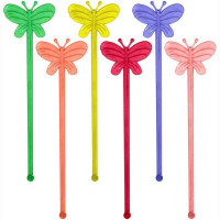 Палочки для размешивания коктейлей "Бабочки" 6шт/наб. арт.76.102