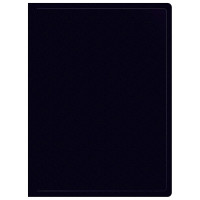 Папка 40 файлов 0,50мм пл. BURO черный арт.ECB40BLACK