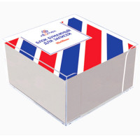 Блок для записи белый, размер 9*9*5 не склеенный 80г/м2  в подставке (Attomex) арт.2013901