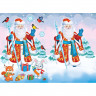 Раскраска НГ А5 с наклейками Зима С Новым годом! (Фламинго) арт.31831
