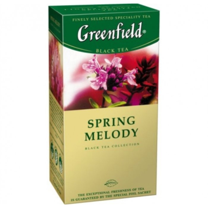 Чай Greenfield 25пак. Spring Melody (черный) (Ст.10)