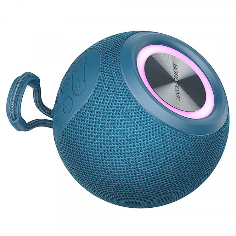 Колонка портативная Borofone, BR23, Sound ripple, Bluetooth, цвет: синий