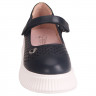 Туфли для девочки (TOM.MIKI) темно-синий верх-искусственная кожа подкладка-натуральная кожа размерный ряд 32-37 арт.T-10756-D
