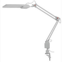 Светильник настольный на струбцине Camelion (220V/11W/КЛЛ) белый арт.KD017С