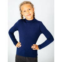 Водолазка (Делорас) длинный рукав цвет синий арт.Z63411 размерный ряд 42/158-46/170