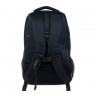 Рюкзак для мальчиков (Grizzly) арт.RU-934-3 черный-салатовый 29х47х19 см