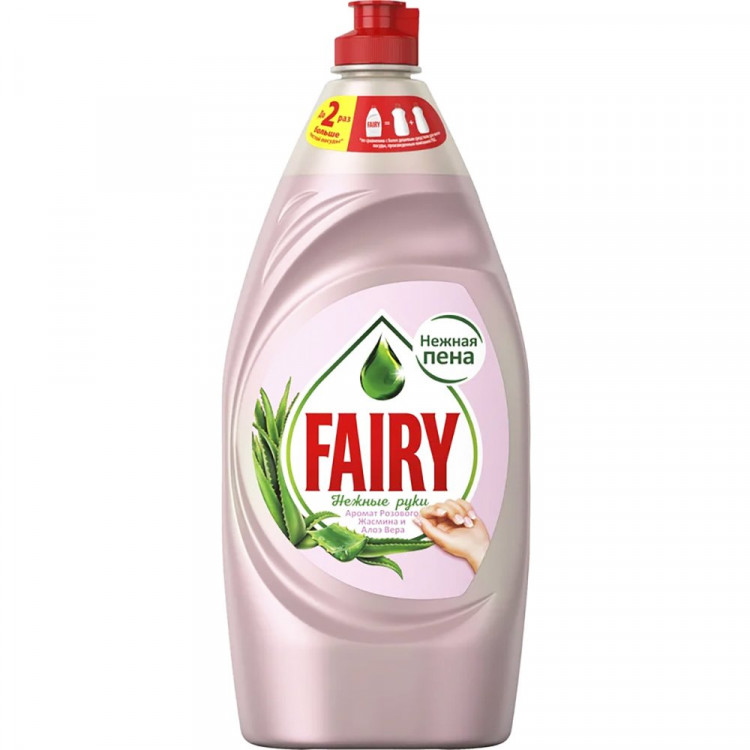 Моющие средства для посуды Fairy Oxi 900мл Жасмин алоэ