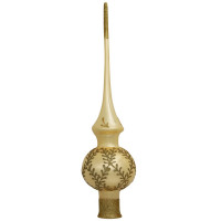 Наконечник на ёлку стекло 28см "Верхушка.Веточка Ромб 1" п/у арт.КВ-194114/1