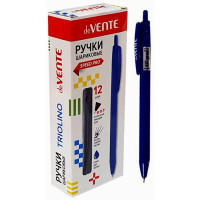 Ручка шариковая автомат (deVENTE) непрозрачный корпус Speed Pro синяя/масло/конус 0,7мм, трехгранная арт.5070905 (Ст./432)