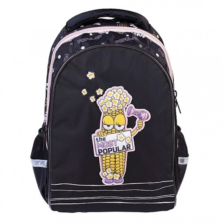 Рюкзак для девочек (Hatber) STREET Модная кукуруза 40х26х19 см арт.NRk_77089
