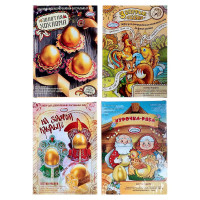 ПАСХА Набор для декорирования яиц "Золотое сияние" асс. цв.микс арт.1918782