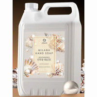 Туалетное мыло-крем 5л жидкое канистра Milana жемчужное Grass арт.126205