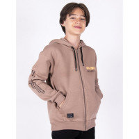 Толстовка для мальчика артикул (DMB) 4959 размер 34/134-44/164 цвет коричневый