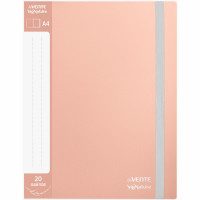 Папка 20 файлов 0,65мм пл. deVENTE sigNATURE пудрово розовая арт.3101500 (Ст.20/80)