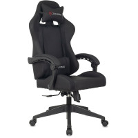 Кресло геймера пластик/ткань Zombie Predator Neo черный