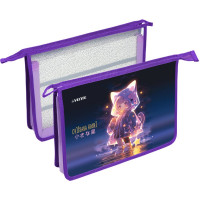 Папка школьная для труда А4 на молнии 1 отделение (deVENTE) Chiisana Hoshi арт.8057559