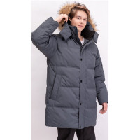 Куртка зимняя для мальчика (OVAS) арт.ЛЕКС цвет графит