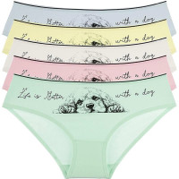 Трусы для девочки арт.415056 размер 34/134-152 (10/11) цвет ассорти 100% хлопок