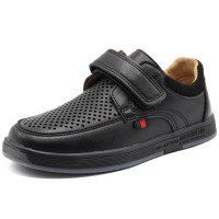 Полуботинки для мальчика (Мышонок) черные верх-искусственная кожа подкладка-искусственная кожа размерный ряд 30-37 арт.jwg-T453-3A