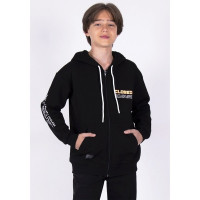 Толстовка для мальчика артикул (DMB) 4959 размер 34/134-44/164 цвет черный