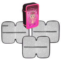 Пенал 3 отделения (deVente) 205х120мм Too Cute Girl тиснение фольгой арт. 7013301