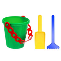 Набор для игры в песок №28 ведёрко, лопатка, совочек арт.2881418