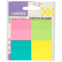 Блок самоклеящийся 38*38 4цв.*20л пастель (deVENTE) арт.2011337