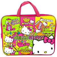 Папка А4 текстиль на молнии ручка-тесьма (CENTRUM) Hello Kitty арт.75648