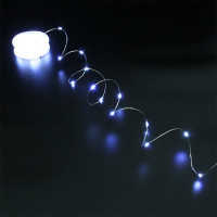 Гирлянда эл.д/дома 40м 400LED Нить "Роса" цв.белый 8реж IP-20 арт.725-987