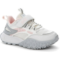 Кроссовки для девочки (CROSBY) белый/розовый верх-сетка/искусственная кожа+сетка подкладка-текстиль  арт.247320/01-04