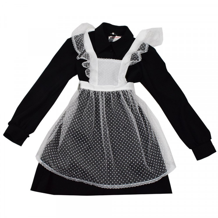 Платье для девочки арт.310853 размерный ряд 42/158-50/176 цвет белый