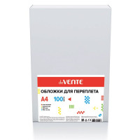 Обложки для переплета пластиковые А4 150мкм прозр. 100шт/уп. deVENTE арт.4121300