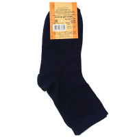 Носки детские арт.1С8 размер 18-24 хлопок 93% эластан 7% цвет синий для мальчика (Юстатекс)