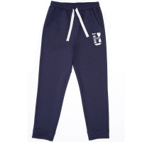 Брюки спортивные для мальчика арт.CLE 903335у размер 34/134-42/158 цвет темно-синий