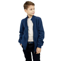 Кардиган длямальчика (UNIKKIDS) арт.UK-1054 размерный ряд 40/152-46/176 цвет серый