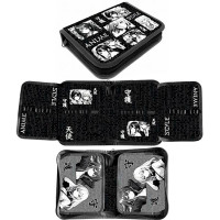 Пенал 1 отделение с 2 откидными планками (Оникс) ПКТ 09-20 Аниме комиксы Maxi 190х130мм ткань