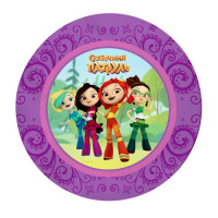 Тарелки бумажные "Сказочный Патруль" 6шт/наб. D-18см арт.1163198