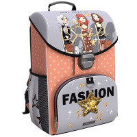 Ранец для девочек школьный (ErichKrause) ErgoLine Top Models мультиколор 25x37x14 см арт.56769