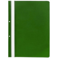Папка скоросшиват. А4 с перфорацией Attomex зеленый арт.3079901 (Ст.500)