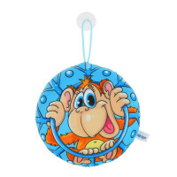 Игрушка мягкая-антистресс "Обезьяна со снежинкой" 15см арт.1124250