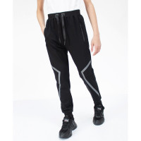 Брюки для мальчика артикул 510 размерный ряд 30/116-46/170 цвет черный