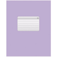 Тетрадь А5 клетка 48 листов скоба второй блок (Hatber) Фиолетовая арт.48Т5D1_27728