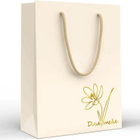 Пакет подароч. бумаж. 18*13,5см "Горох" арт.151101707