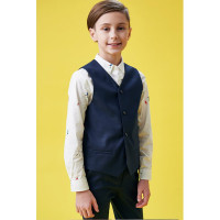 Жилет для мальчика (Bremer) Генри размер 30/134-42/170 цвет синий