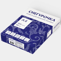 Бумага "СНЕГУРОЧКА" А4 500л. (80г/м2, белизна CIE 146%) (АО "СЛПК"I) 